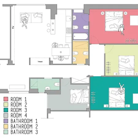 Rhome Vintage Holidays San Pietro Appartamento